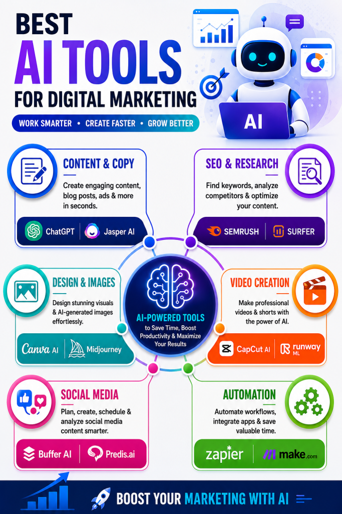 Ai tools for Digital Marketing